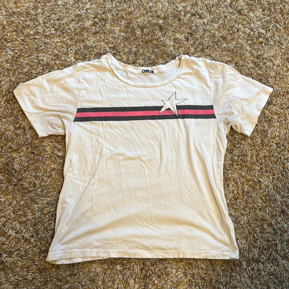CHRLDR star stripe t-shirt